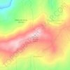 Carte topographique Cabeço da Vela, altitude, relief
