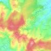 Carte topographique Fourier, altitude, relief