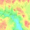 Carte topographique Haugh of Urr, altitude, relief