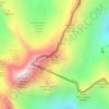 Carte topographique Barmer Spitze, altitude, relief