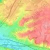 Carte topographique Waterval, altitude, relief