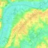 Carte topographique Haut de Rancy, altitude, relief