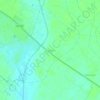 Carte topographique Gokulpur, altitude, relief