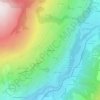 Carte topographique Montgirod, altitude, relief
