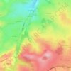 Carte topographique Le Bouis, altitude, relief