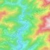 Carte topographique Ploye, altitude, relief