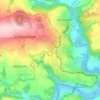 Carte topographique Albaston, altitude, relief