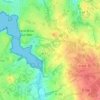 Carte topographique La Ville au Sène, altitude, relief