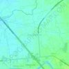 Carte topographique Dulong Malabon, altitude, relief