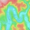 Carte topographique Nohan sur Semoy, altitude, relief