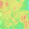 Carte topographique Birch Island, altitude, relief