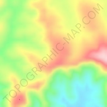 Carte topographique Tarimú Massif, altitude, relief