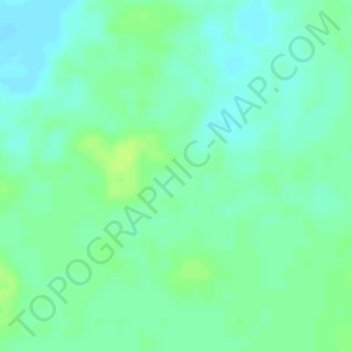 Carte topographique Isla San Jose, altitude, relief