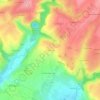 Carte topographique La Briaudière, altitude, relief