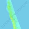 Carte topographique Ocean Dunes, altitude, relief