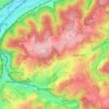 Carte topographique Boesebecker Siepen, altitude, relief