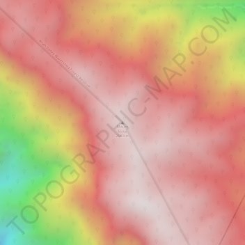 Carte topographique Mount Busa, altitude, relief