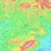 Carte topographique Sanda, altitude, relief