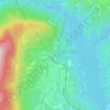 Carte topographique Dres, altitude, relief