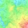 Carte topographique La Rogerais, altitude, relief
