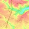 Carte topographique Petit Froissy, altitude, relief
