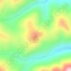 Carte topographique Mount KIA/MIA, altitude, relief