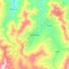 Carte topographique Malibcong, altitude, relief