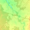 Carte topographique Whitemouth, altitude, relief