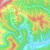 Carte topographique 安河, altitude, relief