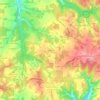 Carte topographique Plamont, altitude, relief