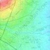 Carte topographique Kafr Batna, altitude, relief