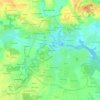 Carte topographique Goarem Gueon, altitude, relief