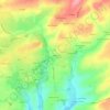 Carte topographique Langelin, altitude, relief