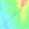 Carte topographique Γερακάρι, altitude, relief