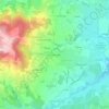 Carte topographique Grands Champs, altitude, relief
