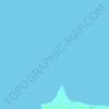 Carte topographique island, altitude, relief
