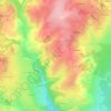 Carte topographique Chantessel, altitude, relief