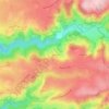 Carte topographique Soumaille, altitude, relief