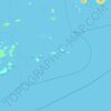 Carte topographique Nusa Islands, altitude, relief
