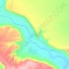 Carte topographique Ouled Chaker, altitude, relief