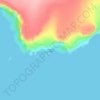 Carte topographique Southwest Cape, altitude, relief