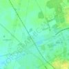 Carte topographique Les Chabasses, altitude, relief