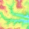 Carte topographique Damply, altitude, relief