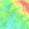 Carte topographique Hameau Ty Lutin, altitude, relief