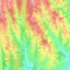 Carte topographique Can Salgot, altitude, relief
