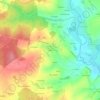 Carte topographique Tréleau, altitude, relief