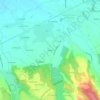 Carte topographique Raynals, altitude, relief