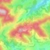 Carte topographique Montplot, altitude, relief