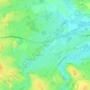 Carte topographique La Siauve, altitude, relief