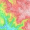 Carte topographique Labourdarie, altitude, relief